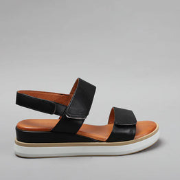 LE SANSA HOLLY BLACK - Women Sandals - Collective Shoes 