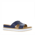 Load image into Gallery viewer, LE SANSA HOOT NAVY - Women  - Collective Shoes 
