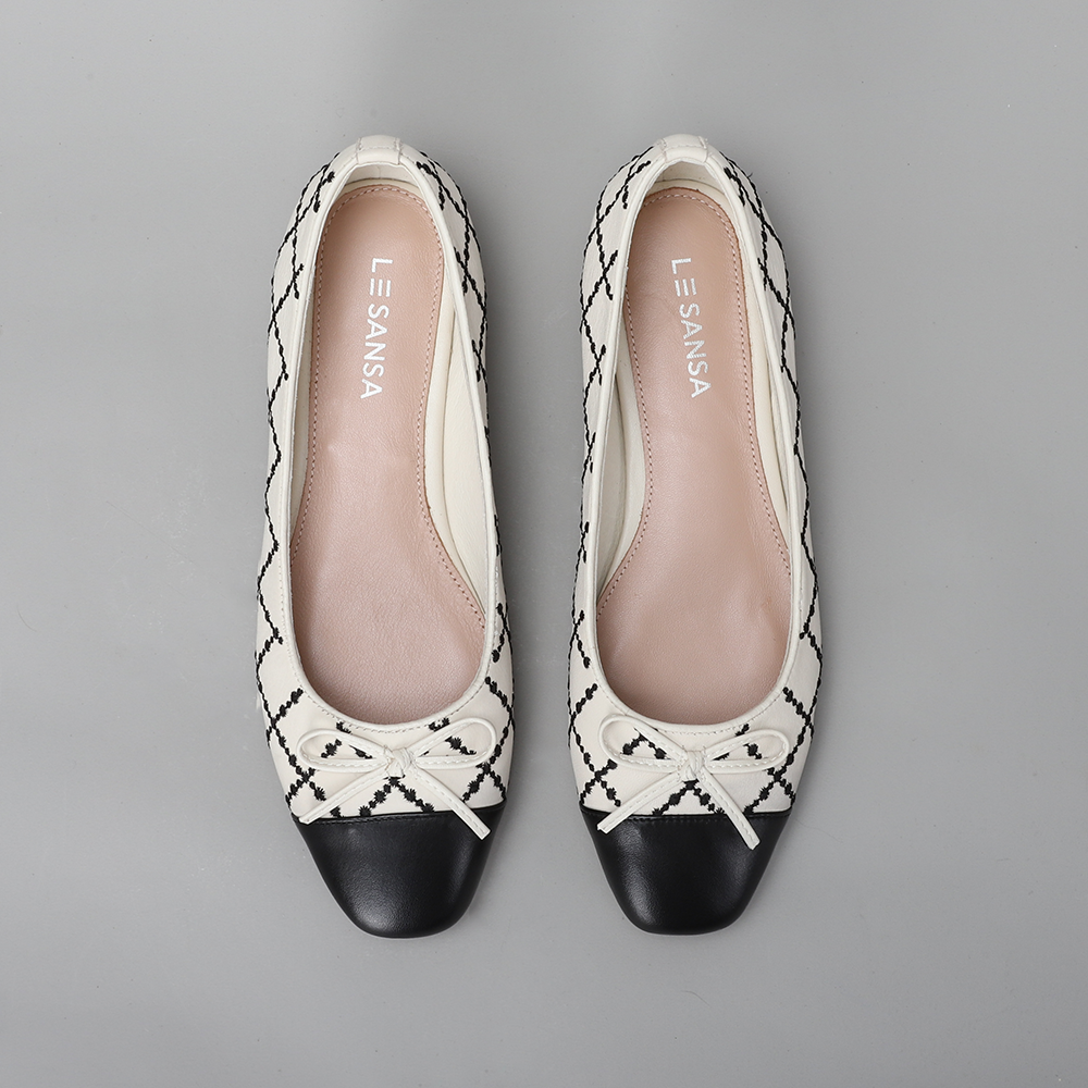 LE SANSA HARY BONE - Women Belle Flats - Collective Shoes 