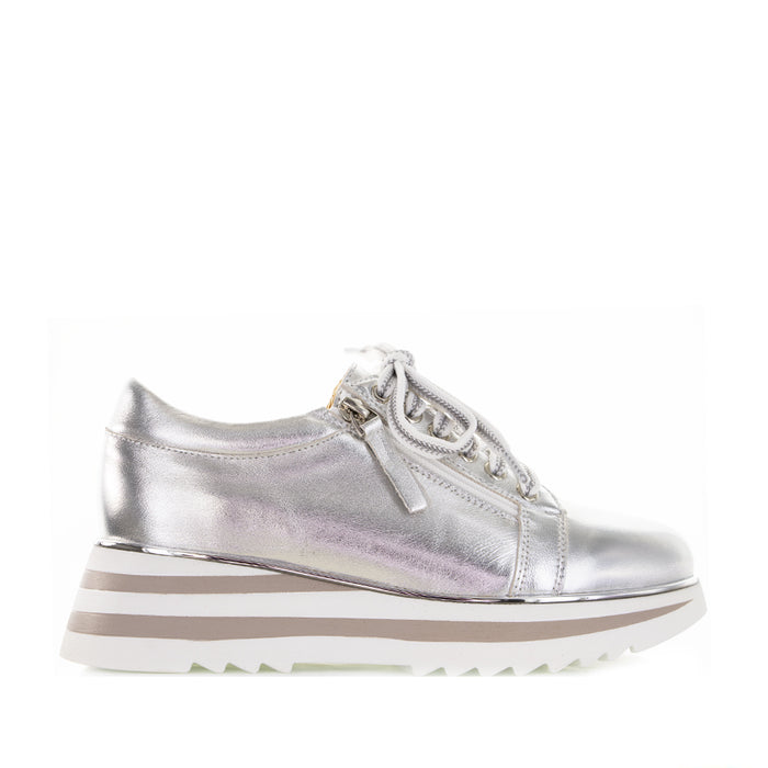ALFIE & EVIE HOSTING SILVER - Women sneakers - Collective Shoes 