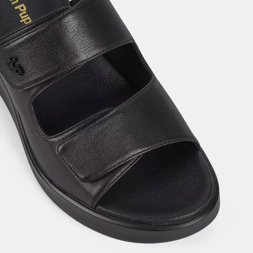 HUSH PUPPIES SPECTACULAR BLACK - Women Slides - Collective Shoes 