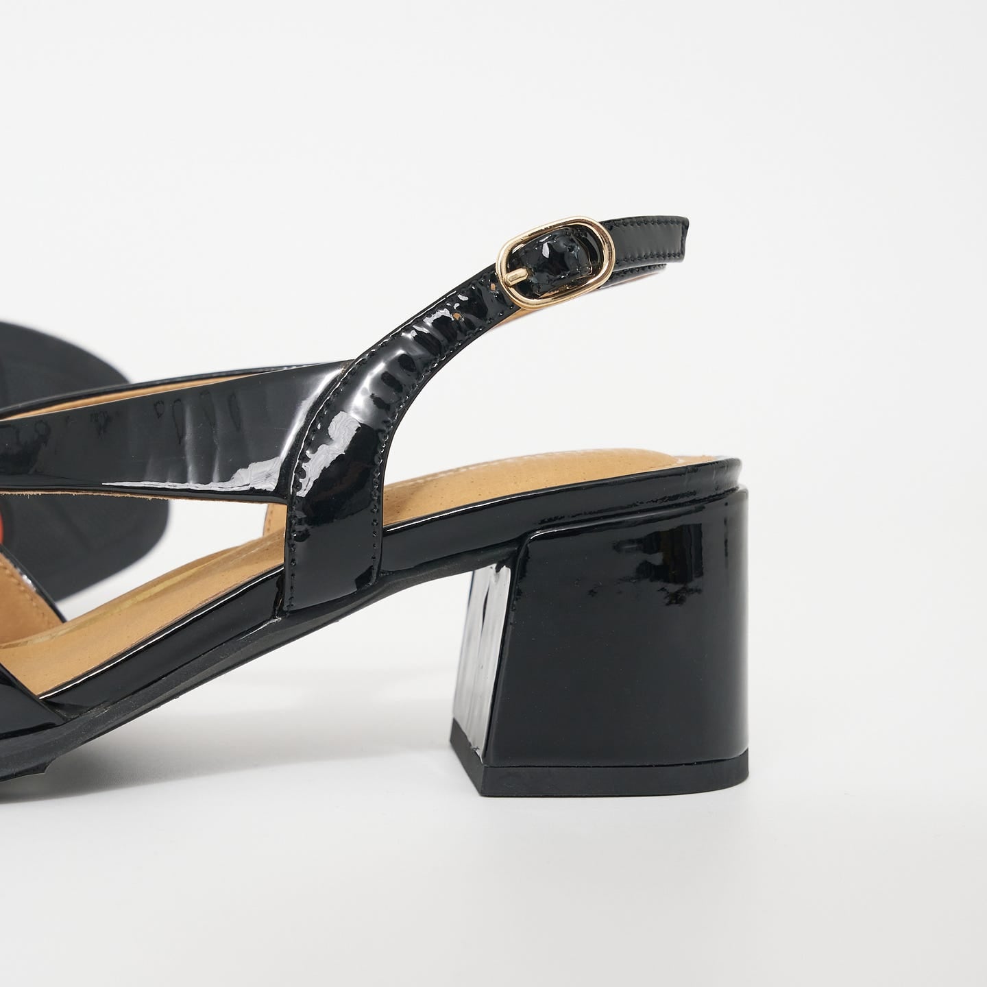 HUSH PUPPIES KABOO BLACK PATENT - Women Sandals - Collective Shoes 