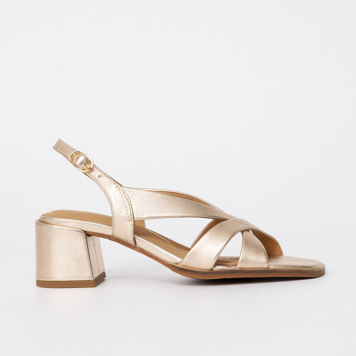 HUSH PUPPIES KABOO SOFT GOLD - Women Sandals - Collective Shoes 
