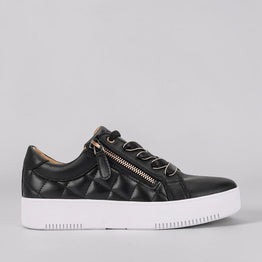 HUSH PUPPIES VALUE BLACK - Women Sneakers - Collective Shoes 
