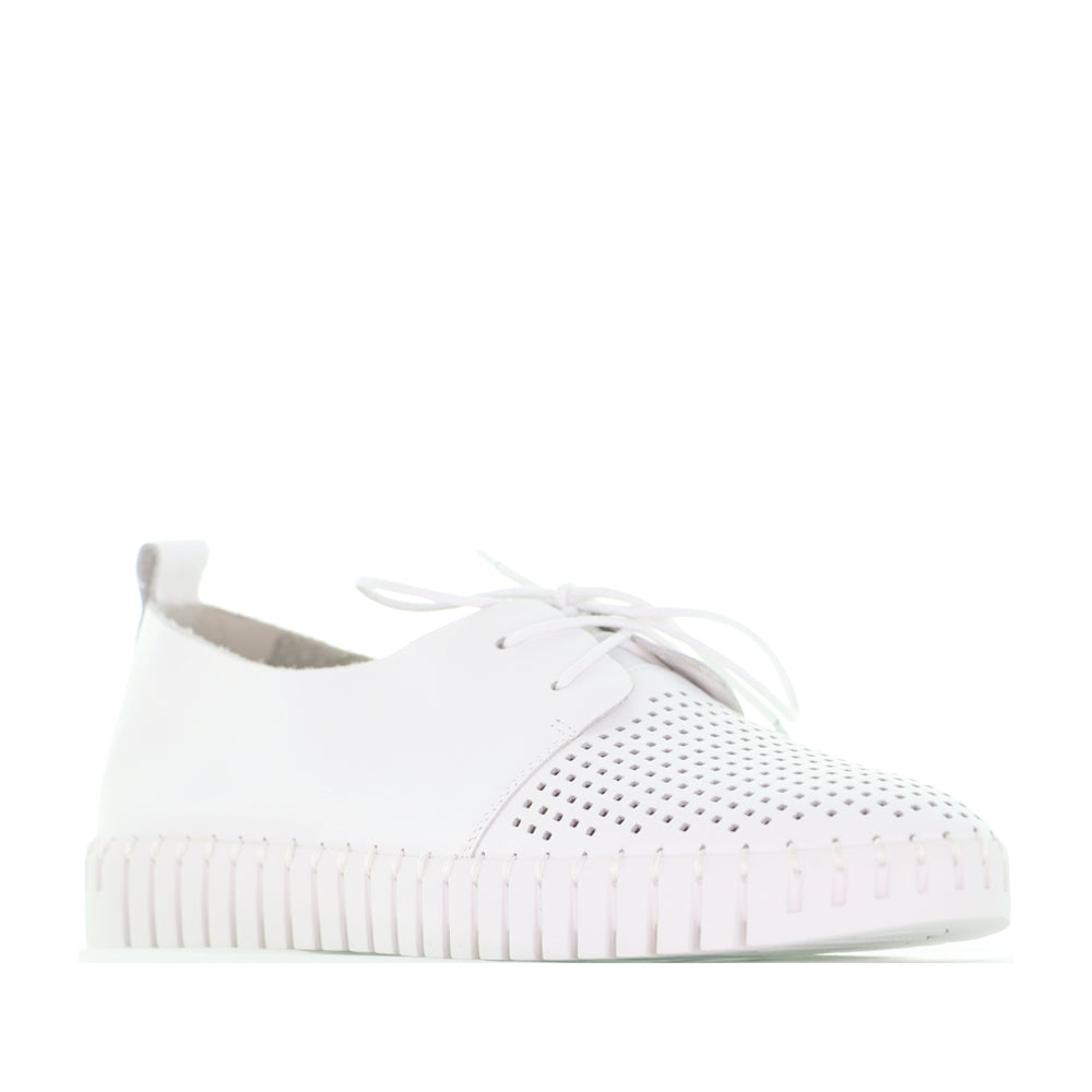 DJANGO & JULIETTE HUSTON WHITE - Women Sneakers - Collective Shoes 
