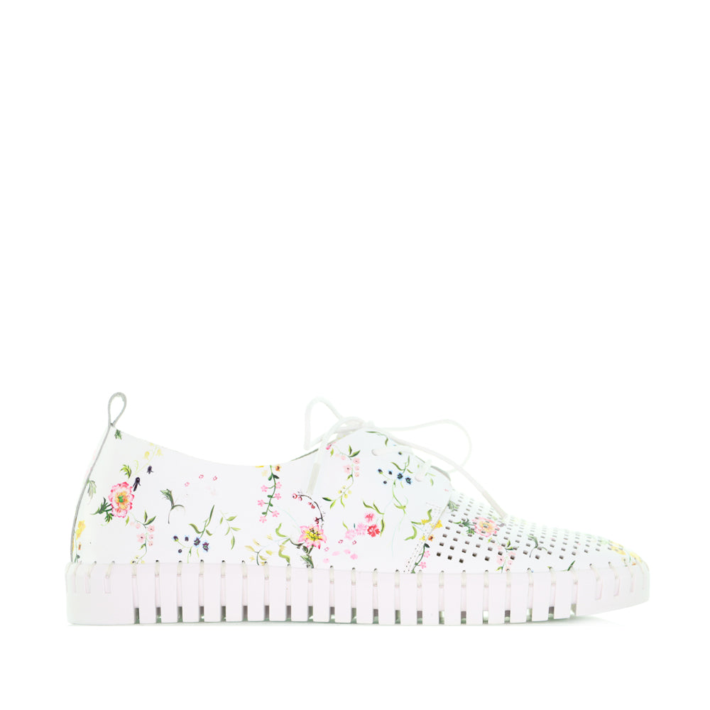 DJANGO & JULIETTE HUSTON WHITE BOUQUET - Women Sneakers - Collective Shoes 
