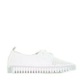 Load image into Gallery viewer, DJANGO & JULIETTE HUSTON WHITE SILVER - Women Sneakers - Collective Shoes 
