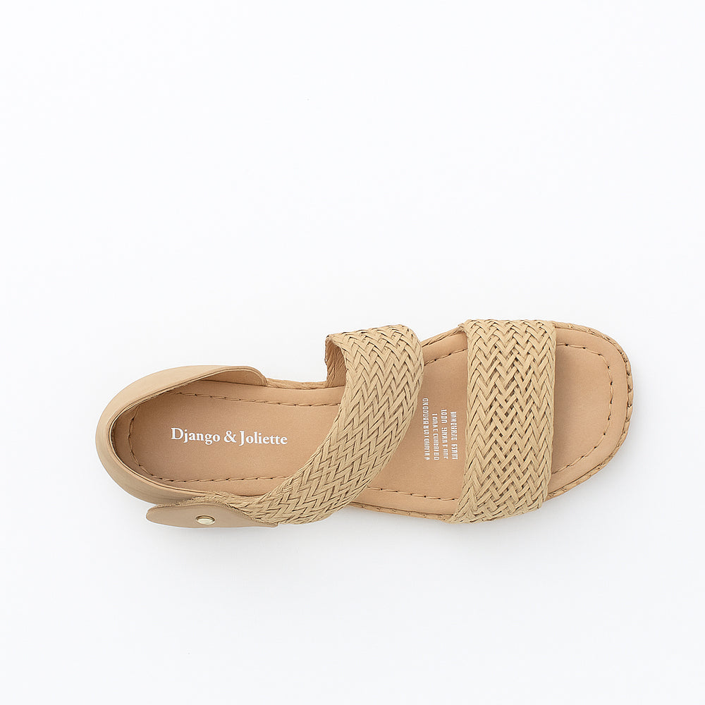 DJANGO & JULIETTE IDE BISCUIT - Women Sandals - Collective Shoes 