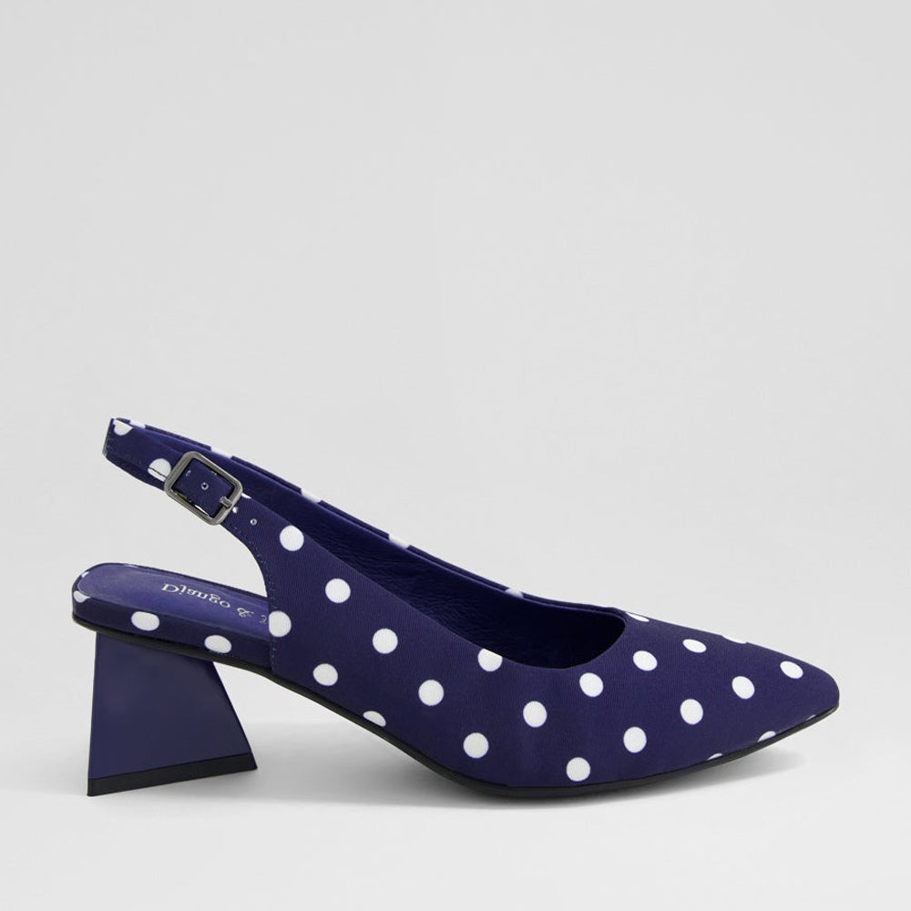DJANGO & JULIETTE IHOPS NAVY WHITE - Women Sandals - Collective Shoes 