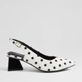 Load image into Gallery viewer, DJANGO & JULIETTE IHOPS WHITE BLACK - Women Sandals - Collective Shoes 
