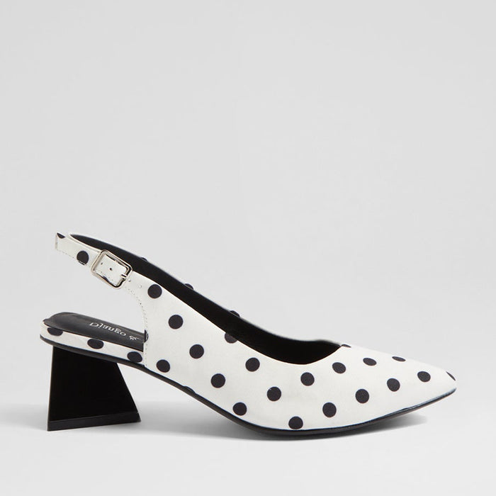 DJANGO & JULIETTE IHOPS WHITE BLACK - Women Sandals - Collective Shoes 