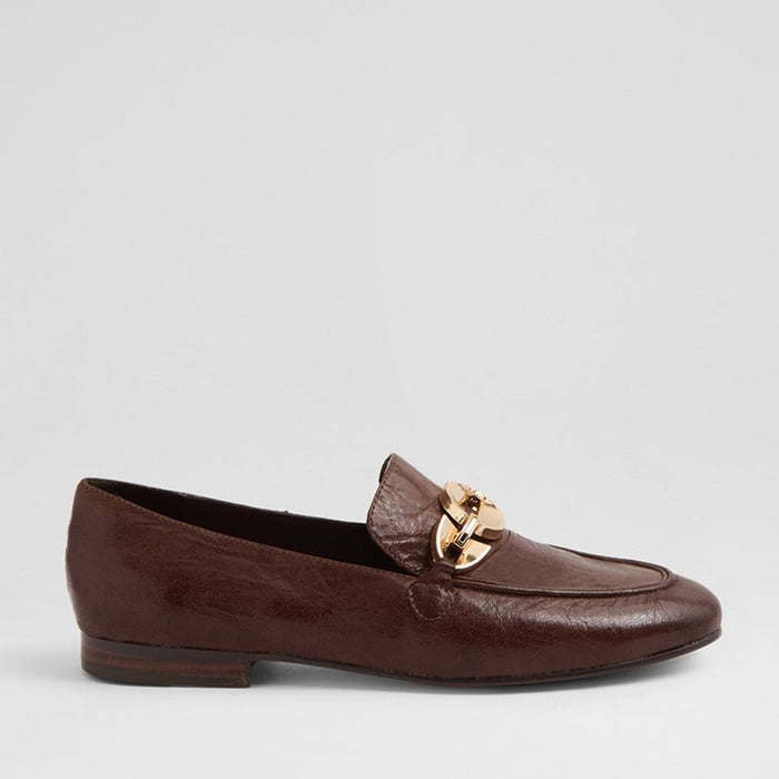 DJANGO & JULIETTE ILYSA COGNAC - Women Loafers - Collective Shoes 