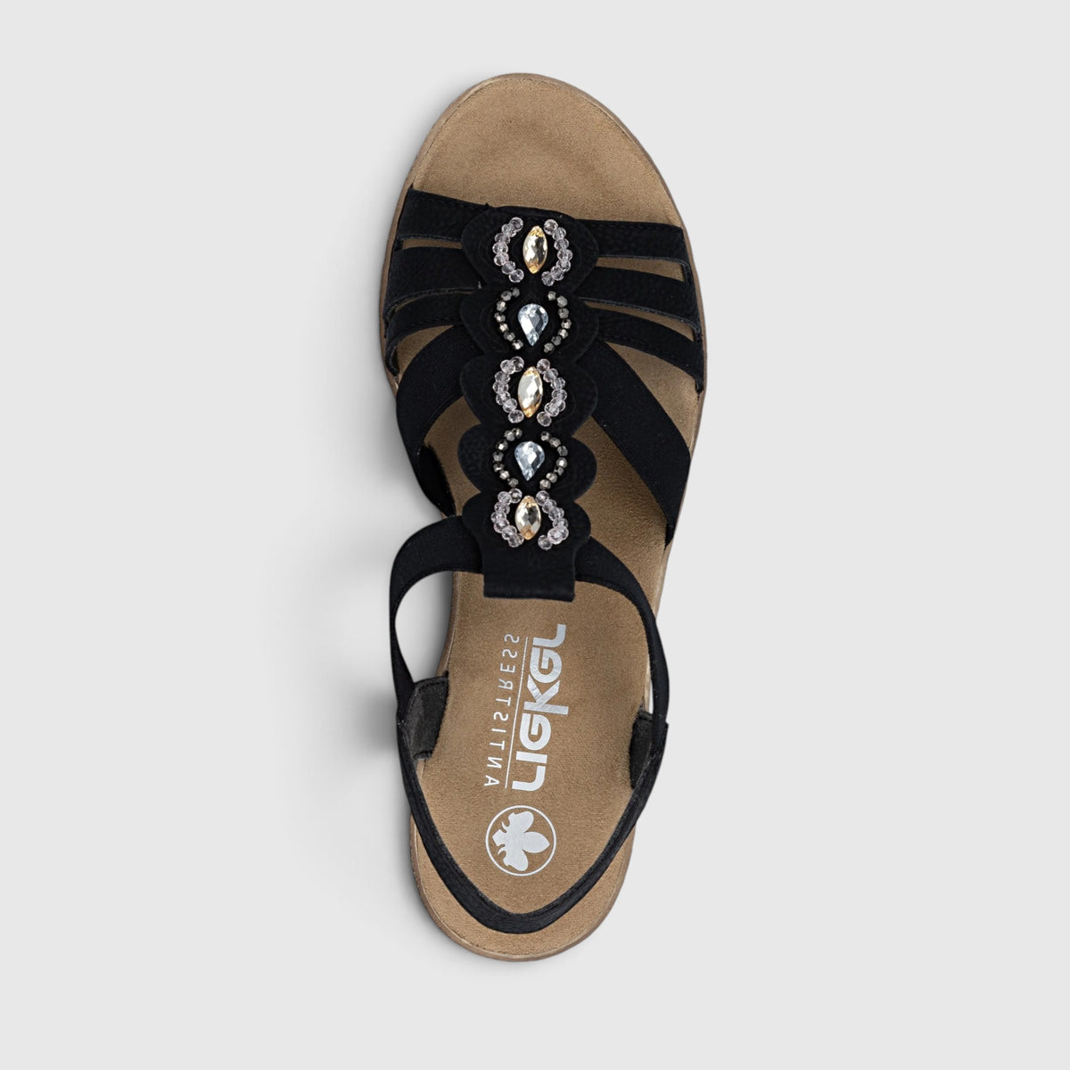 RIEKER WATKINS 619B2/00 BLACK