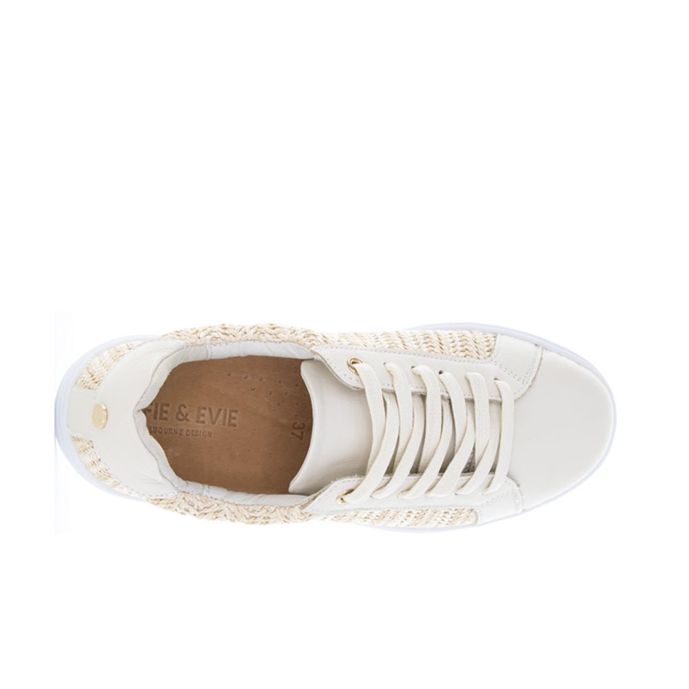 ALFIE & EVIE IMOGEN CREAM - Women sneakers - Collective Shoes 