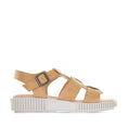 Load image into Gallery viewer, DJANGO & JULIETTE ITALA DK TAN ALMOND SOLE - Women Sandals - Collective Shoes 
