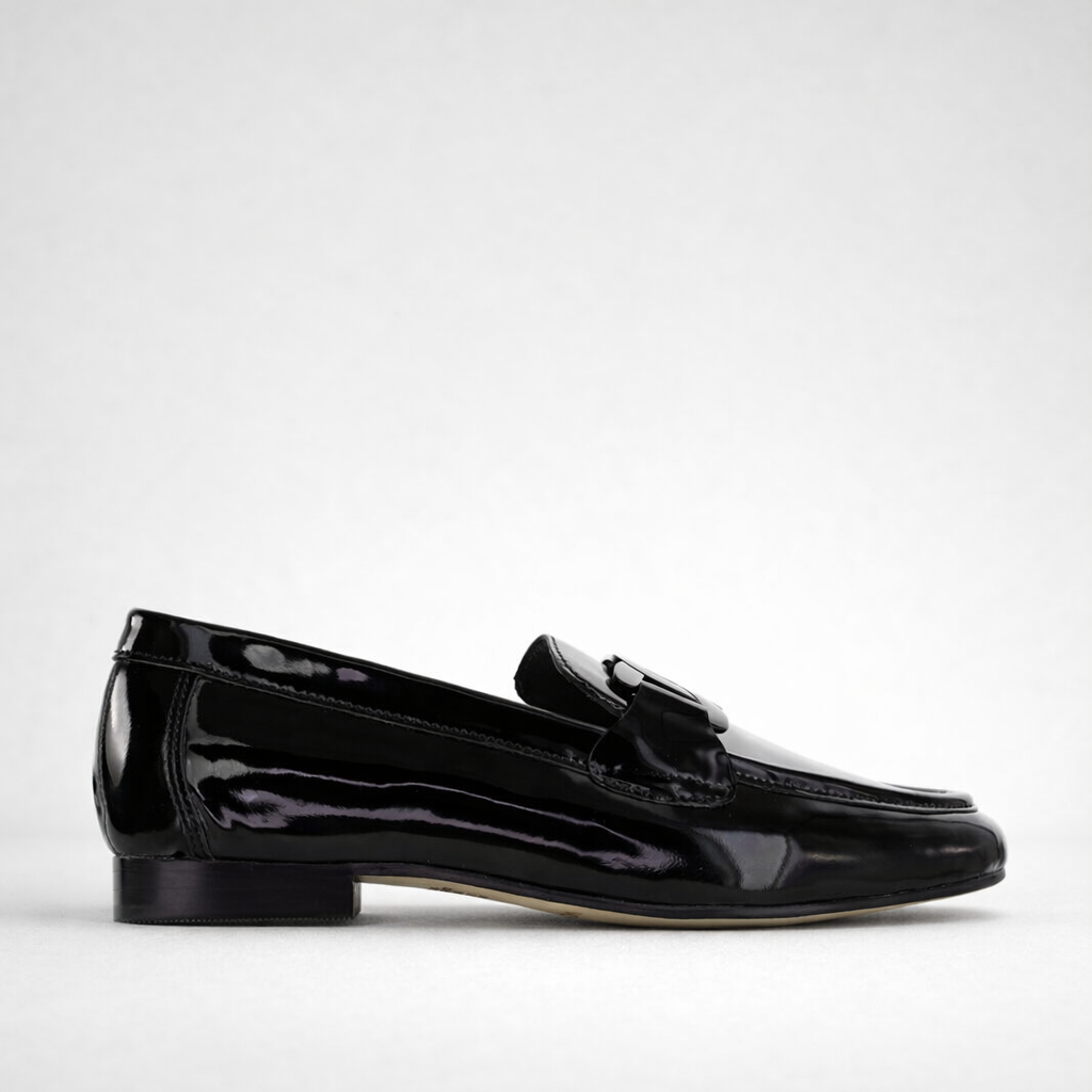 NAKED ARCHES JAP BLACK PATENT - Women Loafers - Collective Shoes 