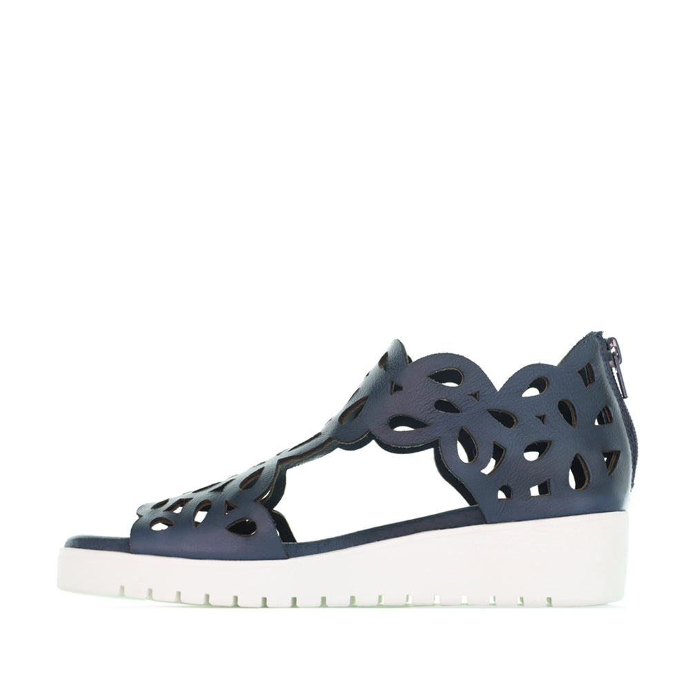 DJANGO & JULIETTE JELODYS NAVY - Women Sandals - Collective Shoes 