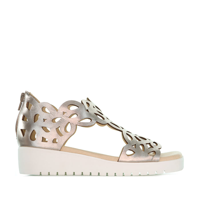 DJANGO & JULIETTE JELODYS PLATINO - Women Sandals - Collective Shoes 