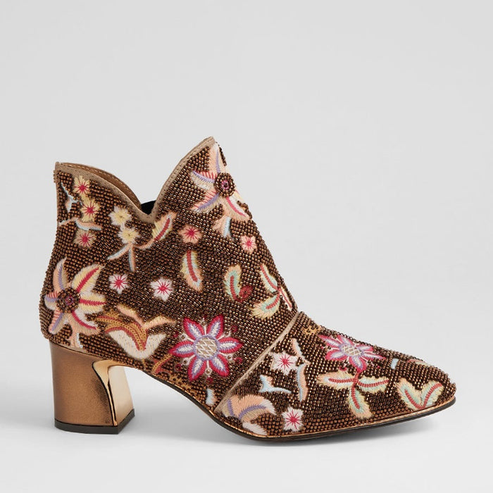 DJANGO & JULIETTE JIKES BRONZE - Women Boots - Collective Shoes 