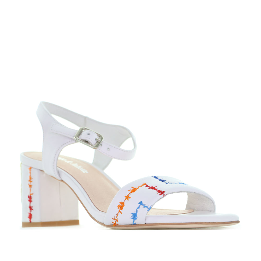 DJANGO & JULIETTE JOHOR WHITE - Women Sandals - Collective Shoes 
