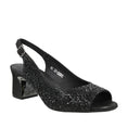 Load image into Gallery viewer, DJANGO & JULIETTE JUKES BLACK SHIMMER - Women Sandals - Collective Shoes 
