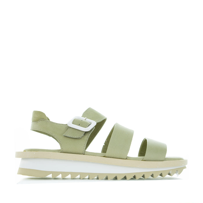 LE SANSA KRYSTAL OLIVE - Women Sandals - Collective Shoes 