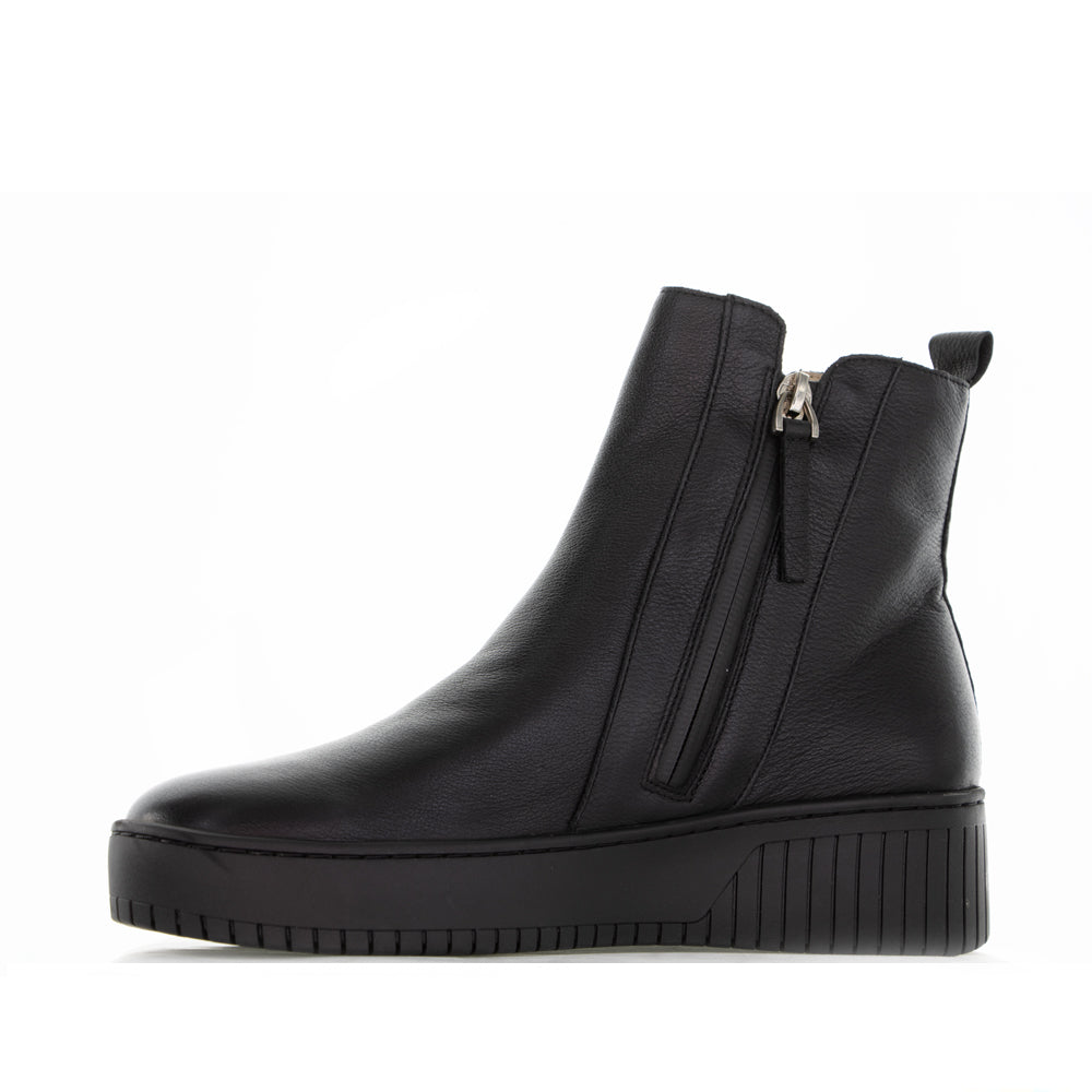 DJANGO & JULIETTE KARATE BLACK - Women Boots - Collective Shoes 