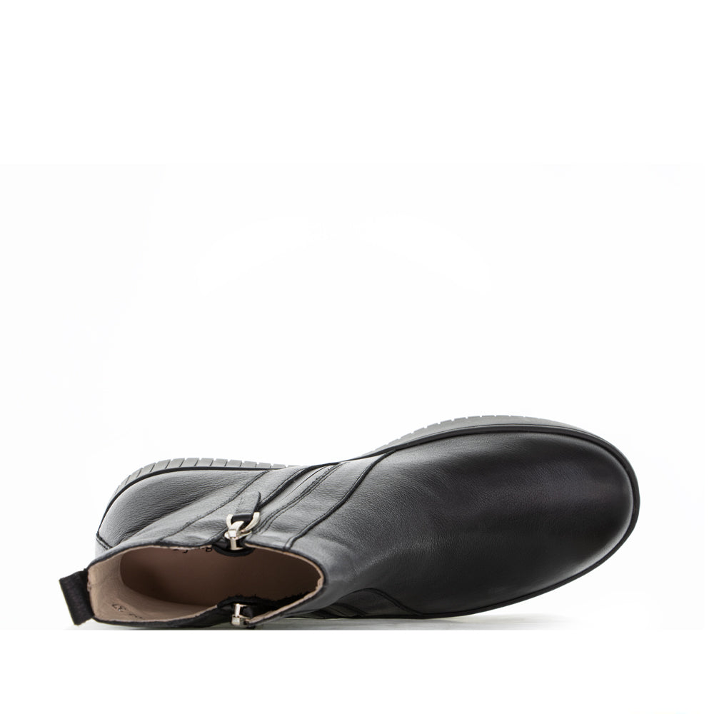 DJANGO & JULIETTE KARATE BLACK - Women Boots - Collective Shoes 