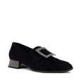 Load image into Gallery viewer, DJANGO & JULIETTE KEENLEY BLACK SUEDE - Women Loafers - Collective Shoes 
