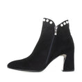 Load image into Gallery viewer, DJANGO & JULIETTE KENDALE BLACK SUEDE PEARL - Women Boots - Collective Shoes 
