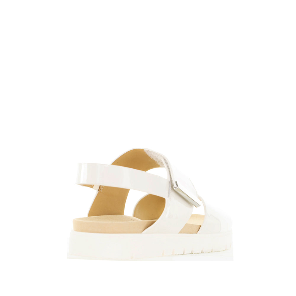 ZIERA NAKTA IVORY - Women Sandals - Collective Shoes 