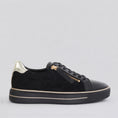 Load image into Gallery viewer, ZIERA KOZIE BLACK - Women sneakers - Collective Shoes 
