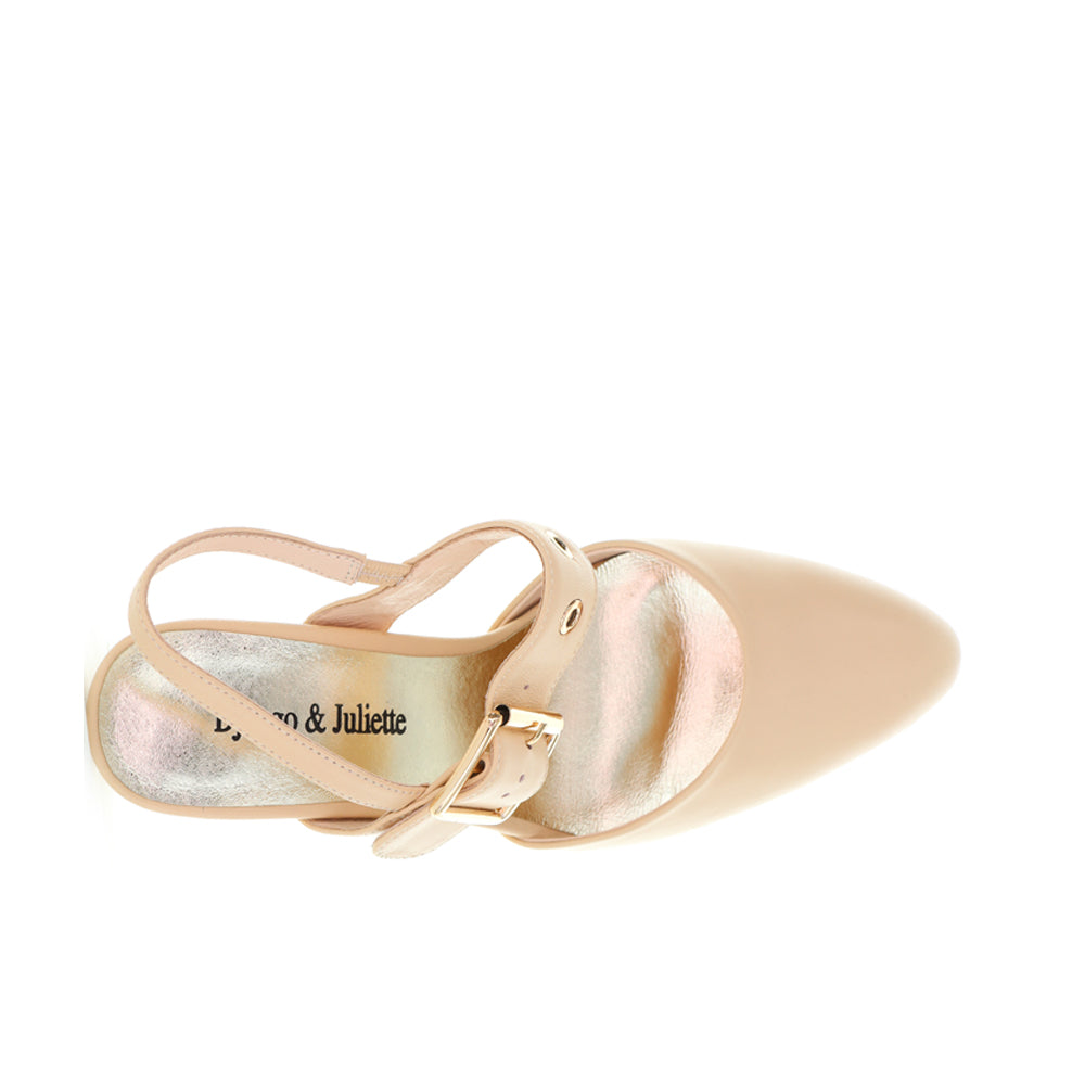 DJANGO & JULIETTE KUBENS NUDE - Women Sandals - Collective Shoes 