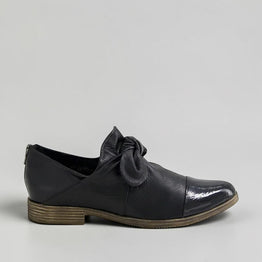 DJANGO & JULIETTE KYMANI BLACK PATENT - Women Casuals - Collective Shoes 
