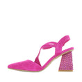 Load image into Gallery viewer, DJANGO & JULIETTE LAHTI FUCHSIA SUEDE - Women Heels - Collective Shoes 

