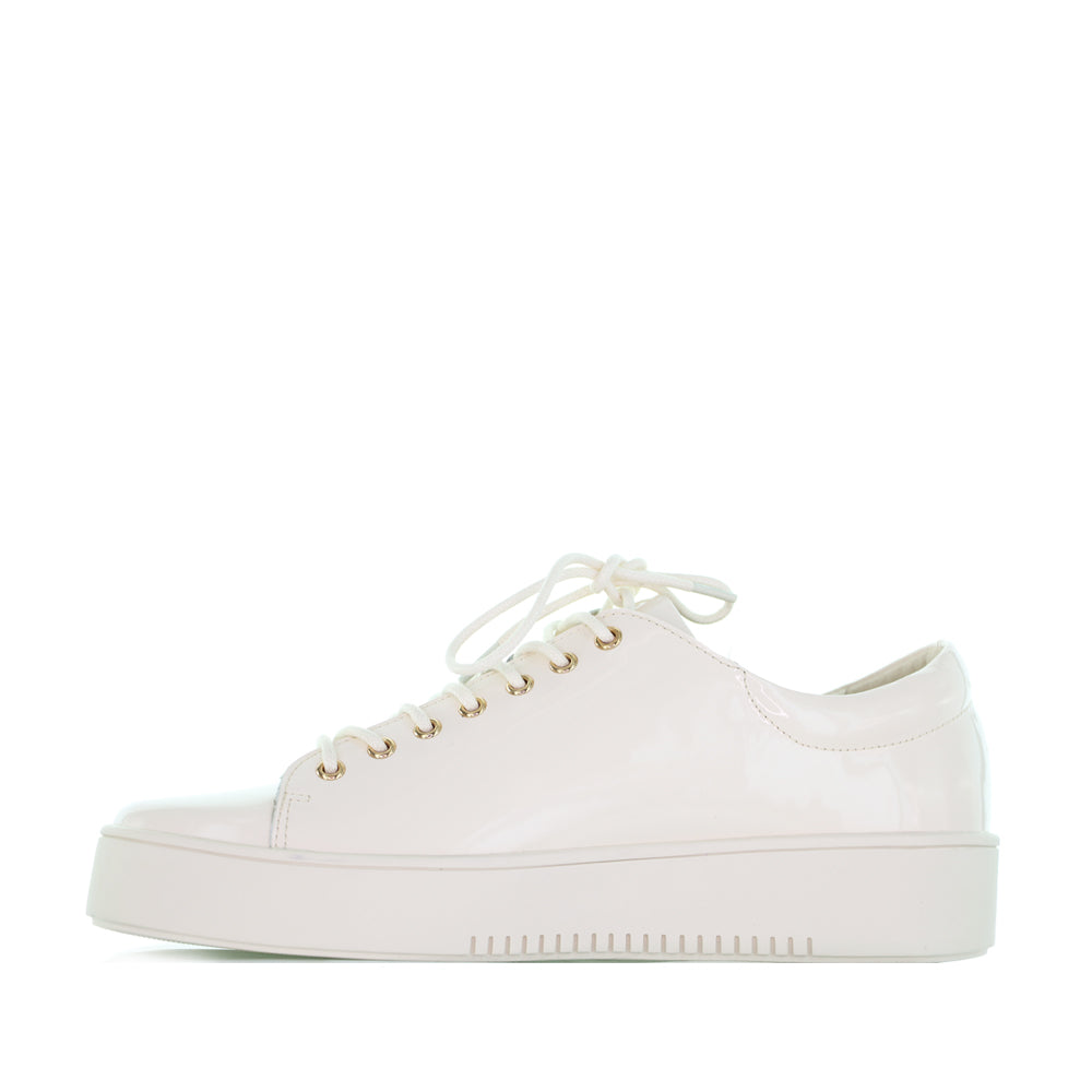 DJANGO & JULIETTE LAILA IVORY PATENT - Women Sneakers - Collective Shoes 