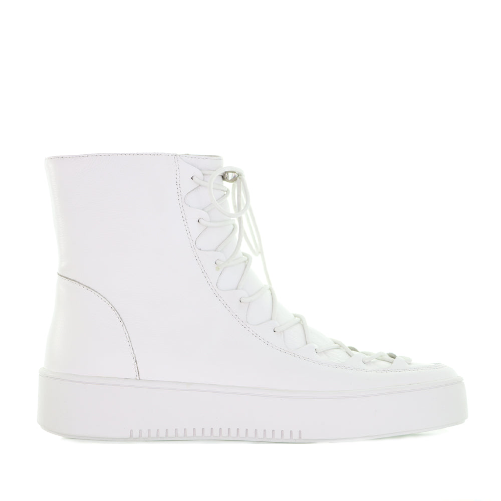 DJANGO & JULIETTE LAINEE WHITE - Women Boots - Collective Shoes 
