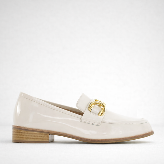 DJANGO & JULIETTE LANNCIS IVORY - Women Loafers - Collective Shoes 