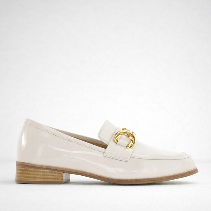 DJANGO & JULIETTE LANNCIS IVORY - Women Loafers - Collective Shoes 