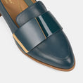 Load image into Gallery viewer, HUSH PUPPIES MAPLE TEAL/TEAL PATENT - Women Loafers - Collective Shoes 
