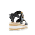 Load image into Gallery viewer, LE SANSA GUARD BLACK - Women Sandals - Collective Shoes 
