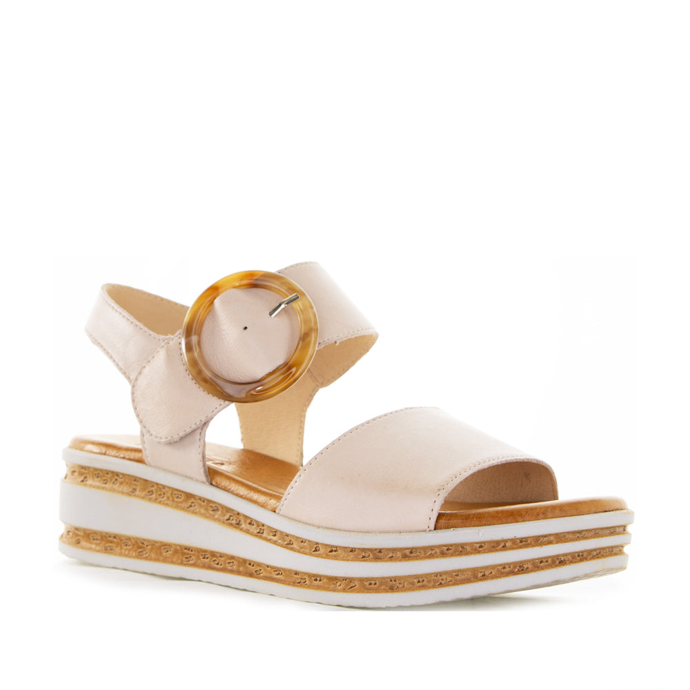 LE SANSA GUARD BLUSH - Women Sandals - Collective Shoes 