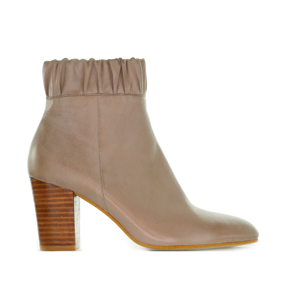 DJANGO & JULIETTE LENAY SMOKE LEATHER - Women Boots - Collective Shoes 