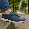 Load image into Gallery viewer, LE SANSA POOL NAVY - Women sneakers - Collective Shoes 
