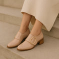 Load image into Gallery viewer, LE SANSA RICE BLUSH PATENT - Women Loafers - Collective Shoes 
