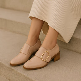 LE SANSA RICE BLUSH PATENT - Women Loafers - Collective Shoes 