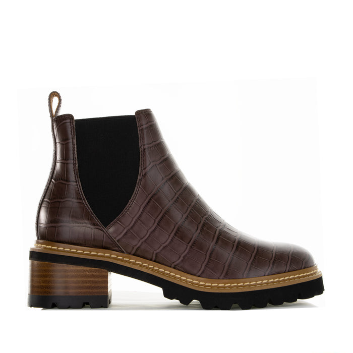 EOS LINDY CHESTNUT - Women Boots - Collective Shoes 