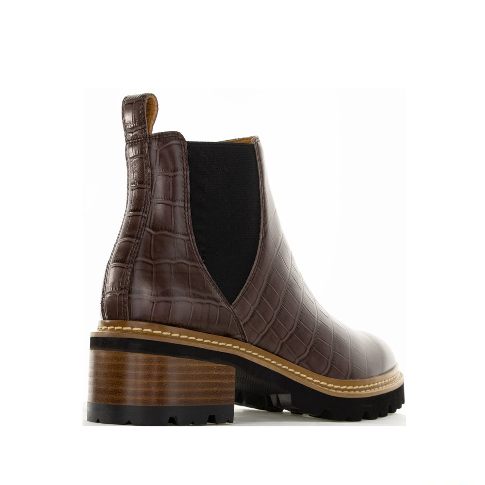 EOS LINDY CHESTNUT - Women Boots - Collective Shoes 