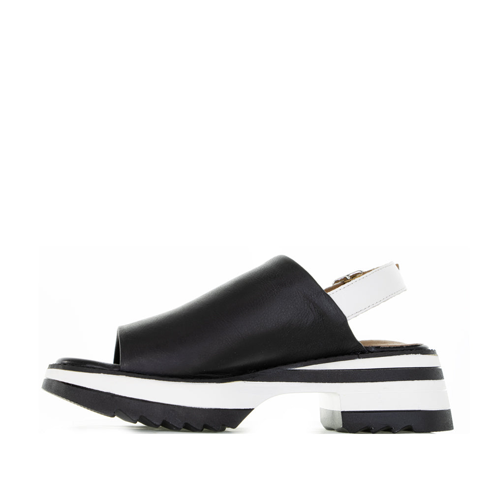 ALFIE & EVIE LOLLY BLACK - Women Sandals - Collective Shoes 