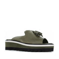 Load image into Gallery viewer, LE SANSA LUXE OLIVE - Women Slip On - Collective Shoes 
